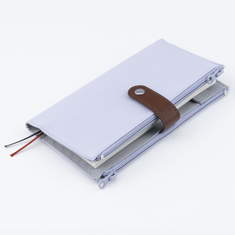 【2026年度版 手帳】 ナカバヤシ ウォレットダイアリー2026/パープル WD-019-26V【ポスト投函1】の商品画像2枚目