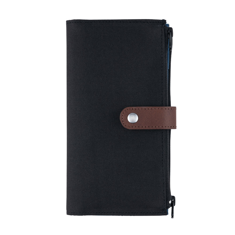 【2026年度版 手帳】 ナカバヤシ ウォレットダイアリー2026/ブラック WD-019-26D【ポスト投函1】