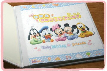【アルバムの日記念特価】\アルバムづくり応援キャンペーン中!/ 【★刺繍名入れ代込】ナカバヤシ ディズニーベビーフエルアルバム ベビーミッキー&フレンズ L ア-LB-617-1 ミッキーの商品画像8枚目