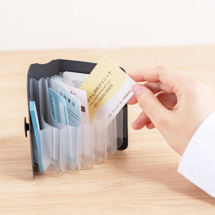 ナカバヤシ かたづくファイル/mini/ブラック DF-KTDF-MN-Dの商品画像4枚目