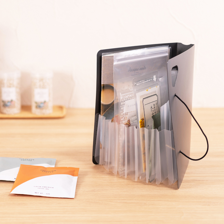 ナカバヤシ かたづくファイル/A5/ブラック DF-KTDF-A5-Dの商品画像4枚目