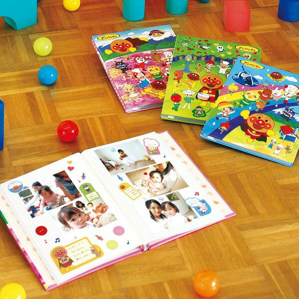 ナカバヤシ フエルアルバムアンパンマン(虹のすべり台) ア-A4P-121-4-1の商品画像4枚目