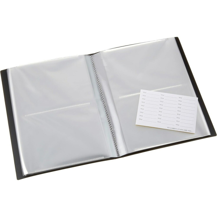 ナカバヤシ 超透明ポケットアルバム/2L判88枚収納 CTP2L-80-2LG/G ライトグリーンの商品画像3枚目