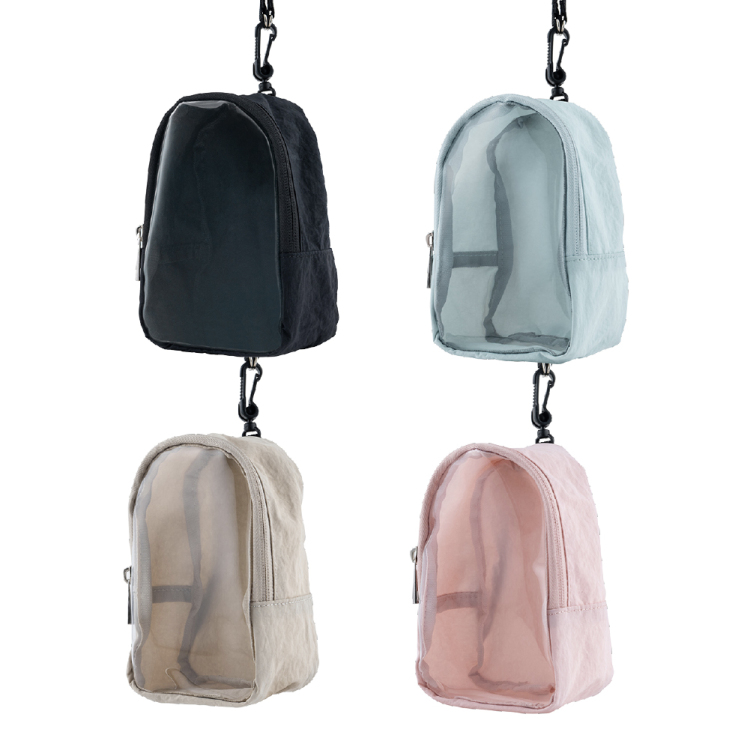 ナカバヤシ シースルーミニリュック/ライトピンク SZC-PO01P (tm)の商品画像11枚目