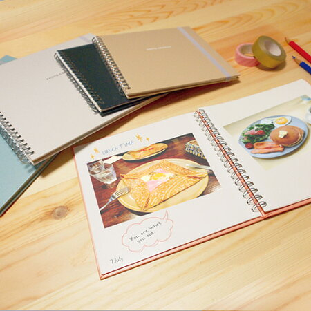 ナカバヤシ かける~のエアー台紙アルバム フォトクロッキー/Sサイズ アKA-SWF-130V ベージュの商品画像4枚目