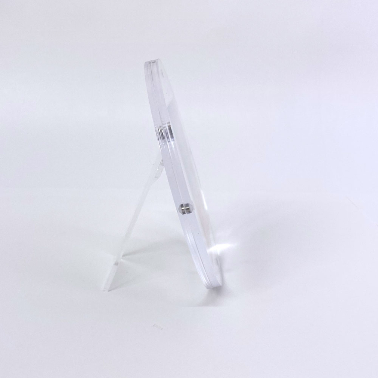 ナカバヤシ アクリルマグネットフォトフレーム ラウンド 円型 スクエア判 スタンドタイプ 写真立て IT-FL-A03-SQの商品画像10枚目