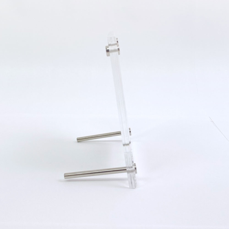 ナカバヤシ アクリルピクチャーフォトフレーム テーパー加工 スクエア判 スタンドタイプ 写真立て IT-FL-A01-SQの商品画像10枚目