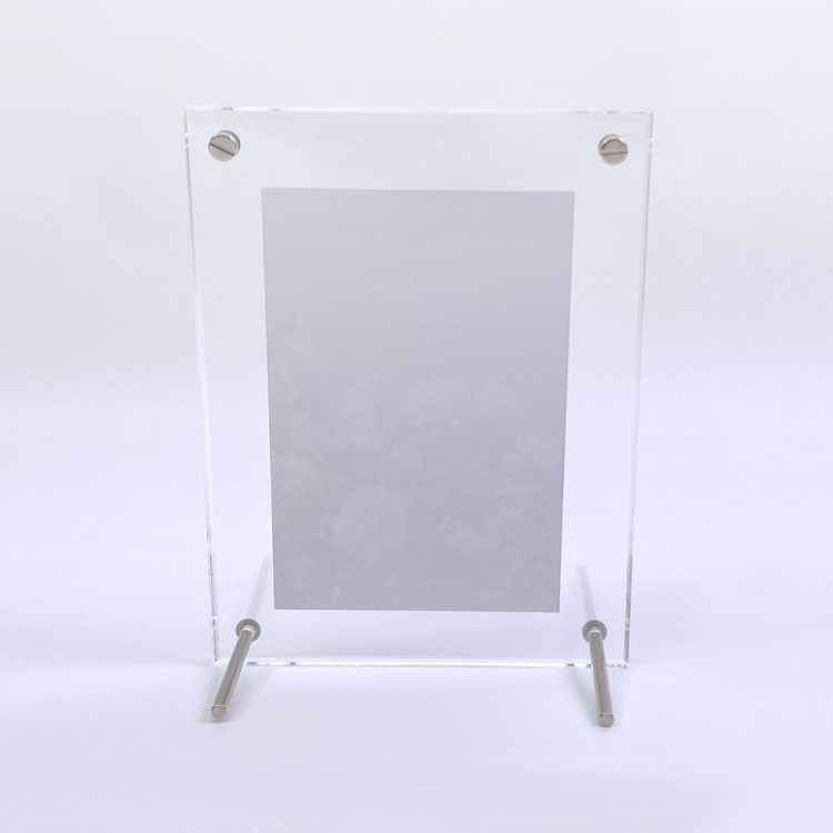 ナカバヤシ アクリルピクチャーフォトフレーム テーパー加工 KG判  スタンドタイプ 写真立て IT-FL-A01-KGの商品画像8枚目