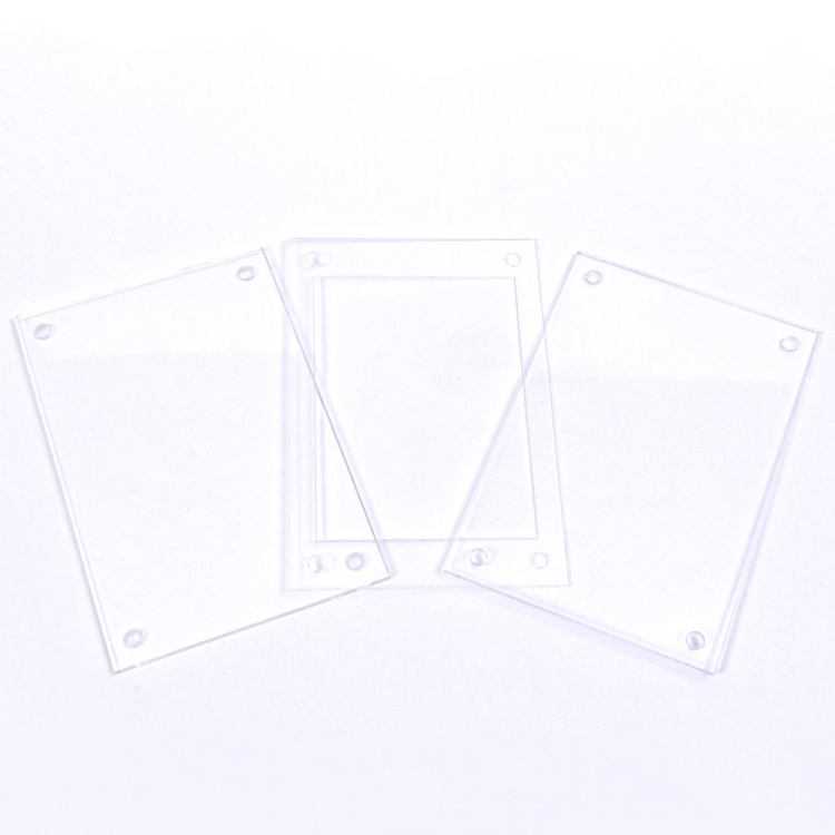 ナカバヤシ アクリルフォトフレーム 3層 溝あり トレカ用 スタンドタイプ 写真立て IT-FL-A04-TRの商品画像7枚目