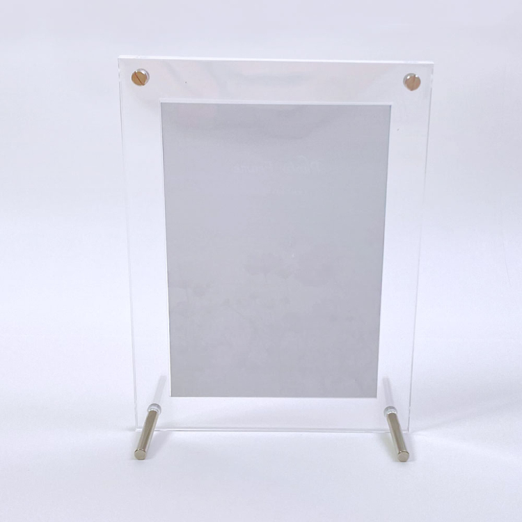 ナカバヤシ アクリルフォトフレーム 3層 溝あり L判 スタンドタイプ 写真立て IT-FL-A04-Lの商品画像8枚目