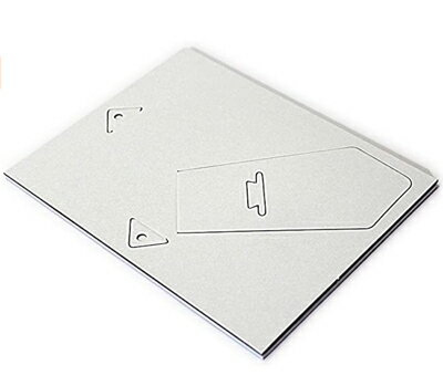 ナカバヤシ DigioカラーVカットマット台紙 L グレー DGVM-L-N/Vの商品画像2枚目