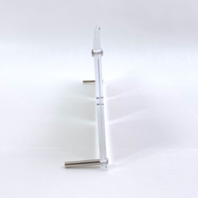 ナカバヤシ アクリルフォトフレーム 3層 溝あり 3連 スクエア判 スタンドタイプ 写真立て IT-FL-A05-SQの商品画像9枚目