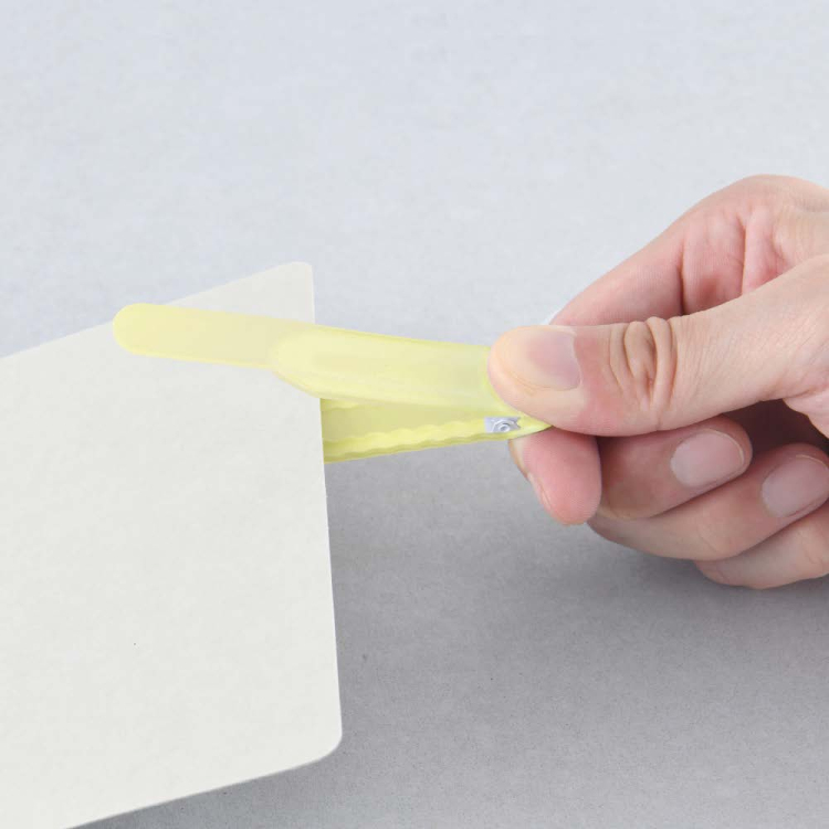 ナカバヤシ パタップ/シリコンブックマーカー/クリアイエロー DSB-PTP-CYの商品画像6枚目