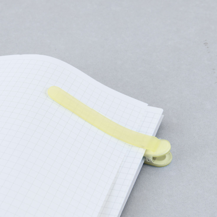 ナカバヤシ パタップ/シリコンブックマーカー/クリアイエロー DSB-PTP-CYの商品画像8枚目