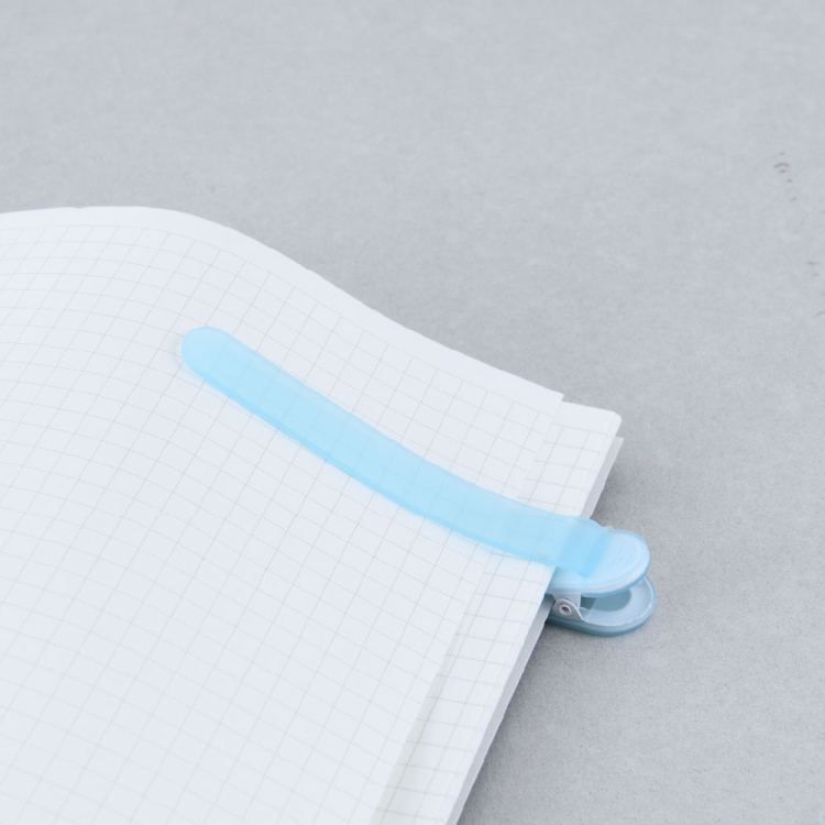 ナカバヤシ パタップ/シリコンブックマーカー/クリアブルー DSB-PTP-CBの商品画像8枚目