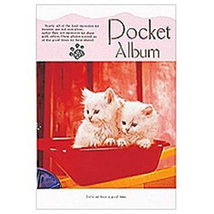 ナカバヤシ DPポケットアルバム ネコ　FPA-3-40