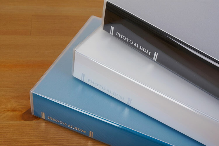 ナカバヤシ 超透明ポケットアルバム/L判300枚収納 CTPL-300-BK/N ブラックの商品画像2枚目