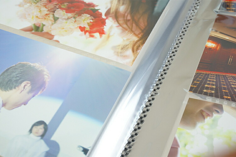 ナカバヤシ 超透明ポケットアルバム/L判300枚収納 CTPL-300-BK/N ブラックの商品画像4枚目