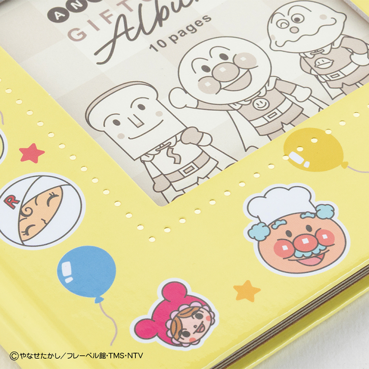 【アルバムの日記念特価】ナカバヤシ ブックフリー/ギフトカードアルバム/Sミニ/アンパンマン1 A-SMBP-201の商品画像15枚目