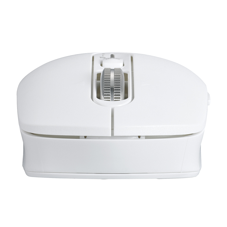 ナカバヤシ 【感動ホイールマウス】Bluetooth・USB無線(デュアル)静音5ボタンBlueLEDマウス Sサイズ/ホワイト MUS-DKF239W (tm)の商品画像8枚目