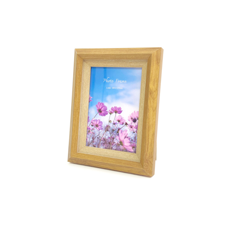 【WEB限定】 ナカバヤシ 樹脂製フォトフレーム01 L判 ナチュラル  写真立て IT-FL-PS01-L-Nの商品画像2枚目