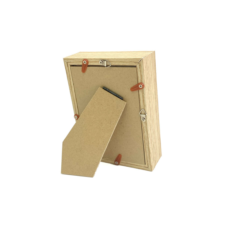 【WEB限定】 ナカバヤシ MDFフォトフレーム03 L判 ナチュラル 写真立て IT-FL-MD03-L-Nの商品画像3枚目