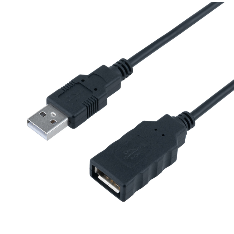 ナカバヤシ USB2.0延長ケーブル 1.5m/ブラック USB-EA015BK (tm)の商品画像2枚目