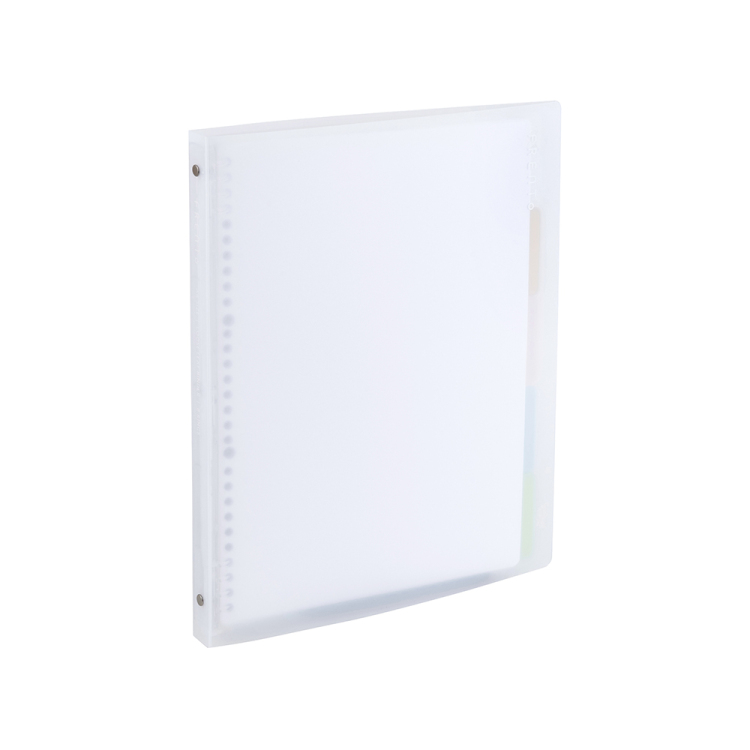 ナカバヤシ ロジカル・バインダーノート/フレント/A4/クリア FRT-A401B-Cの商品画像1枚目