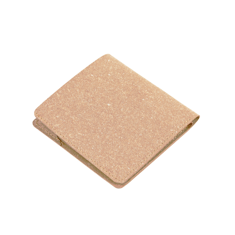 ナカバヤシ CleLe(クルレ) ミニマムウォレット 2つ折りサイフ ブラウン CLL-MWT02-BRの商品画像1枚目