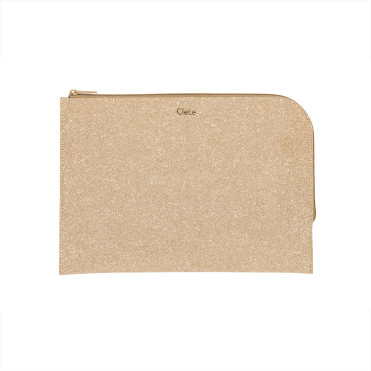 ナカバヤシ　CleLe（クルレ）　フラットケース　A5　ブラウン　CLL-FCA5-BRの商品画像1枚目