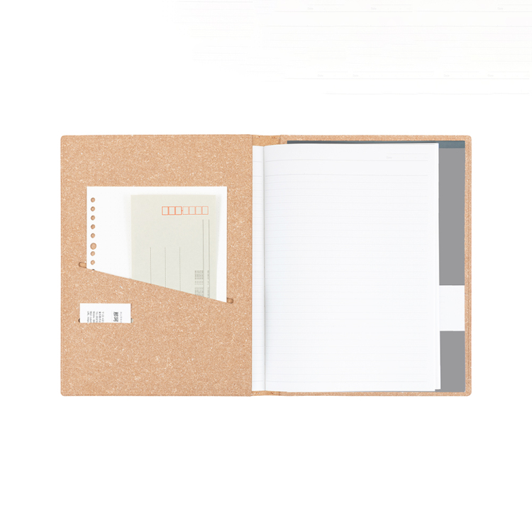 ナカバヤシ CleLe(クルレ) ノートパッドホルダー B5 ブラウン CLL-NPHB5-BRの商品画像3枚目