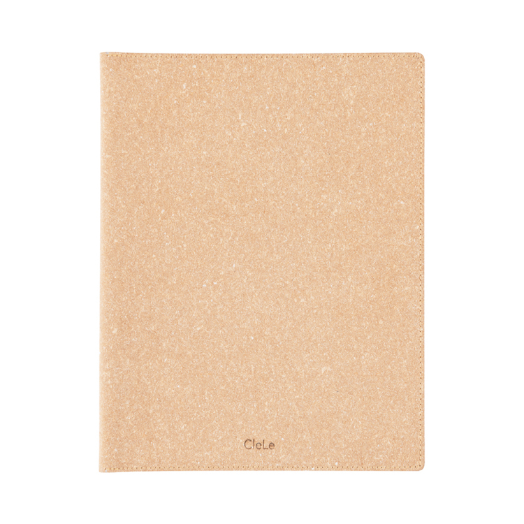ナカバヤシ CleLe(クルレ) ノートパッドホルダー B5 ブラウン CLL-NPHB5-BRの商品画像1枚目