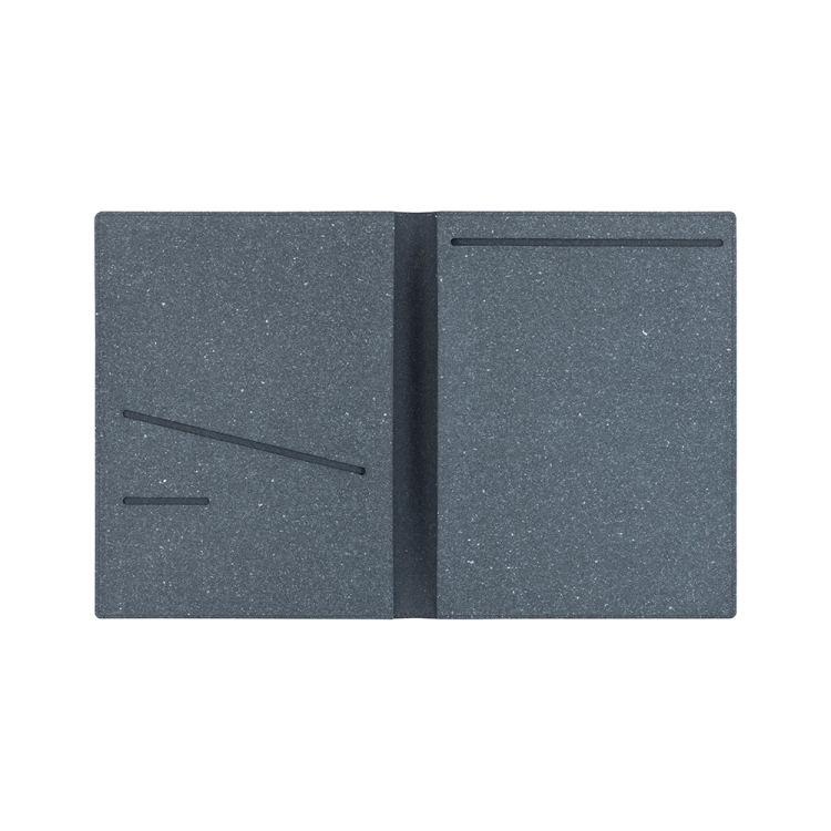 ナカバヤシ CleLe(クルレ) ノートパッドホルダー B5 グレー CLL-NPHB5-GYの商品画像2枚目