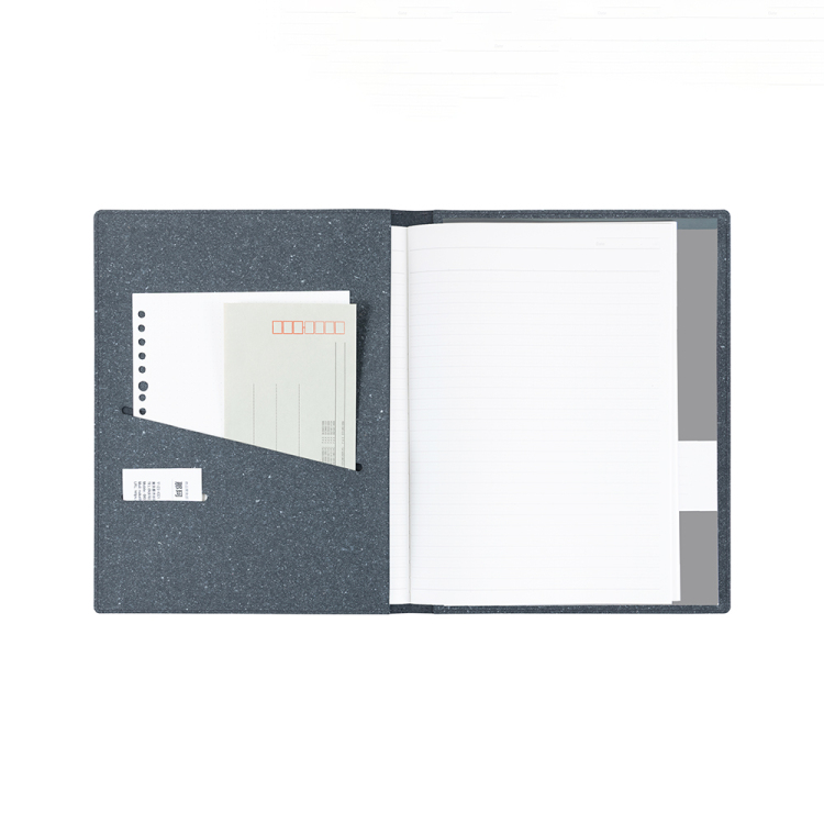 ナカバヤシ CleLe(クルレ) ノートパッドホルダー B5 グレー CLL-NPHB5-GYの商品画像3枚目