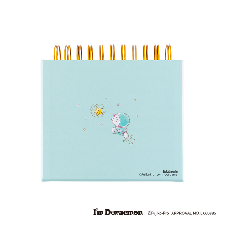 【アルバムの日記念特価】ナカバヤシ フォトランク フレームケースアルバム L判60枚収納 ドラえもんブルー A-FTPC-212-DRBの商品画像2枚目