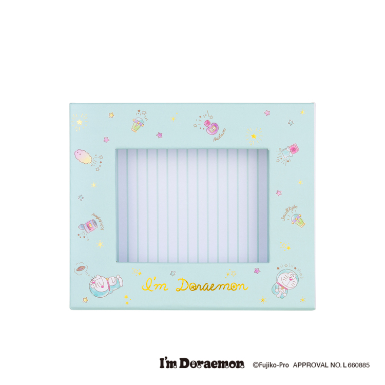 【アルバムの日記念特価】ナカバヤシ フォトランク フレームケースアルバム L判60枚収納 ドラえもんブルー A-FTPC-212-DRBの商品画像5枚目