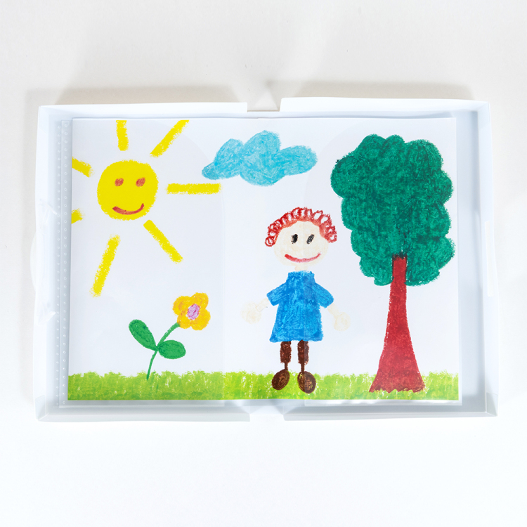 ナカバヤシ 作品ファイル A3 アイムドラえもん ホワイト SF-A303-DRWの商品画像6枚目