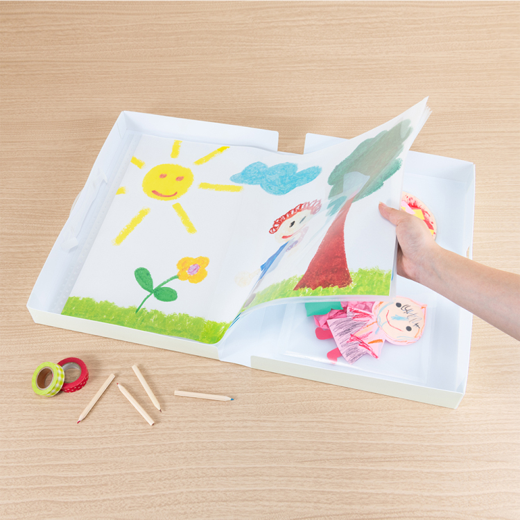 ナカバヤシ 作品ファイル A3 アイムドラえもん ブルー SF-A303-DRBの商品画像5枚目