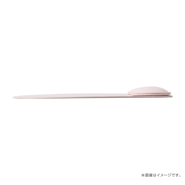 ナカバヤシ リストレスト付きPUレザーマウスパッド/ピンク MUP-935P (tm)の商品画像5枚目