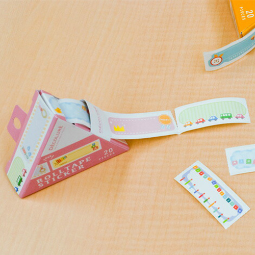 【アルバムの日記念特価】ナカバヤシ デコルーレ ロールテープステッカー RTPS-101-2 ベビー / デコレーション 素材 スクラップブッキング ラッピングの商品画像4枚目