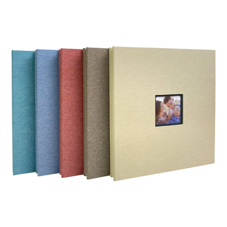 フエルネット 窓抜きフォトアルバム Sサイズ 黒台紙 レッド FN-SW-Rの商品画像12枚目