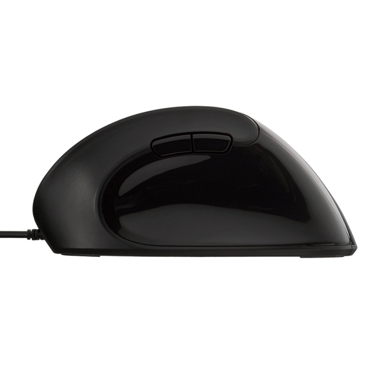 ナカバヤシ 有線静音5ボタンBlueLEDエルゴマウス/ブラック MUS-UKF171BK (tm)の商品画像6枚目