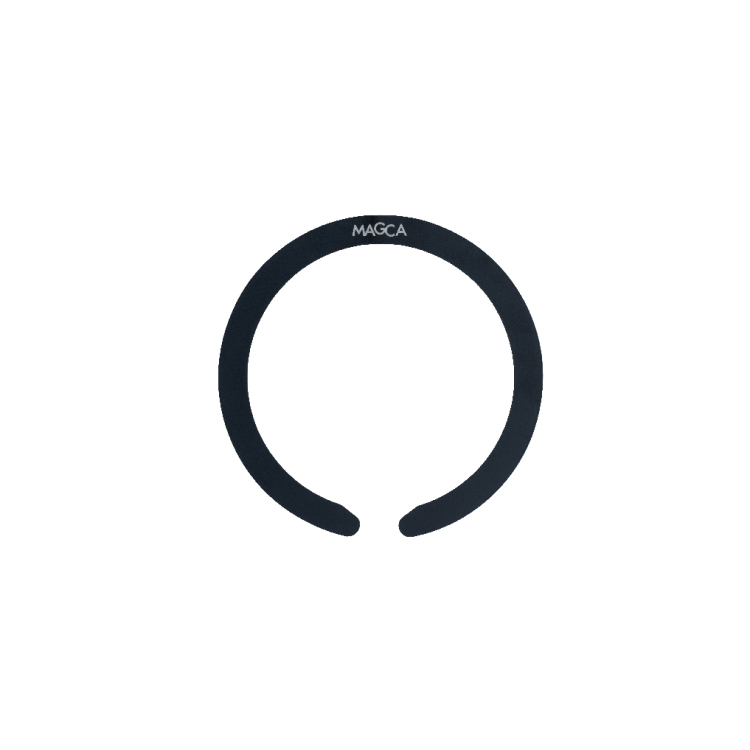 ナカバヤシ MagSafe対応メタルリングステッカー MAGCA【マグカ】/ブラック SMA-H012BK (tm)の商品画像3枚目