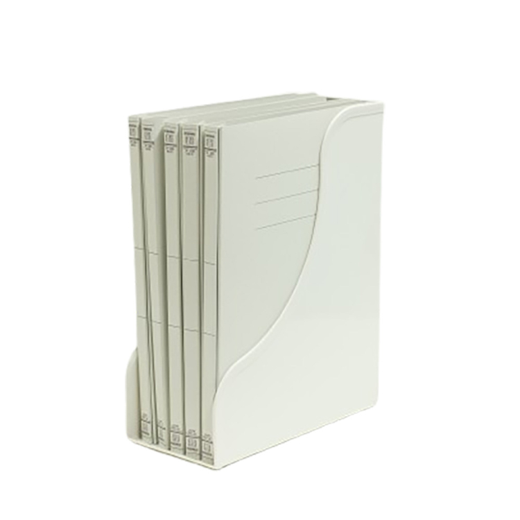 ナカバヤシ FIT COLOR A4ファイルスタンド GY グレー FB-FCE6E-GYの商品画像2枚目