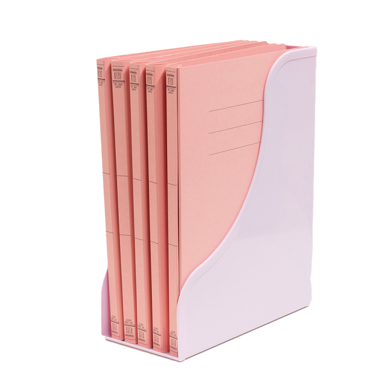 ナカバヤシ FIT COLOR A4ファイルスタンド PI ピンク FB-FCE6E-PIの商品画像2枚目