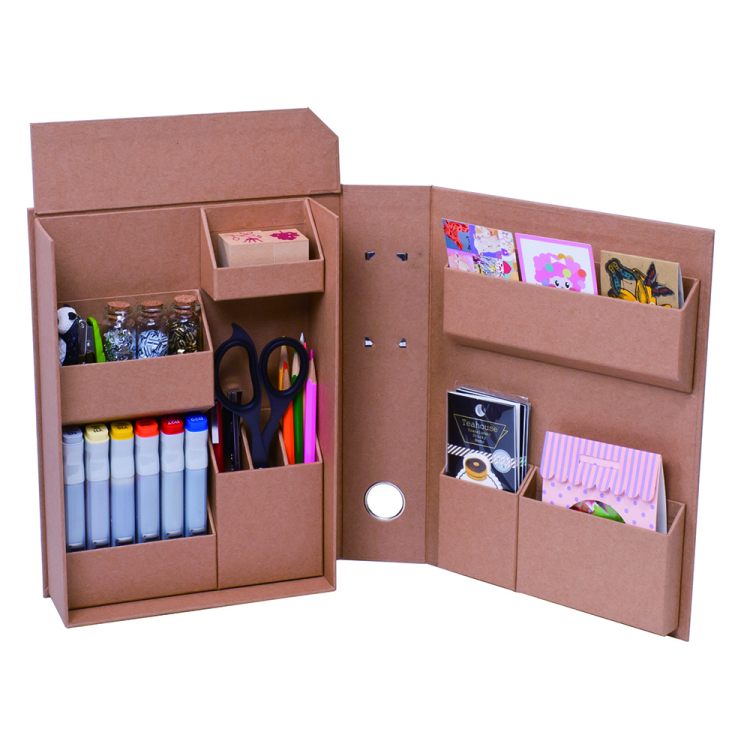 ライフスタイルツールファイルB5サイズ クラフト LST-FB5KRの商品画像5枚目