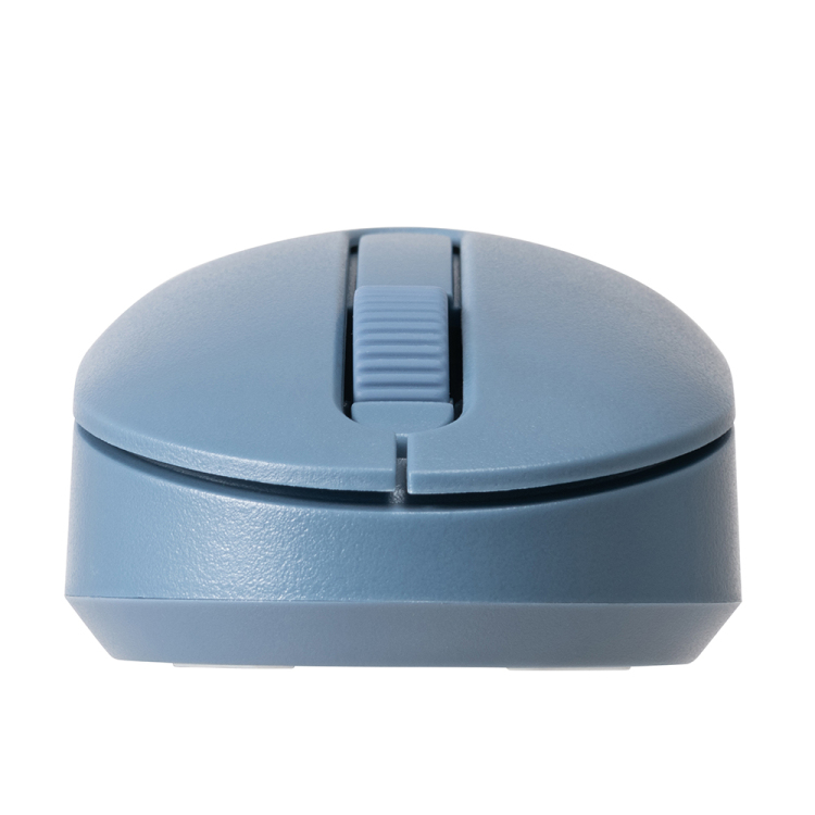 ナカバヤシ 小型無線静音3ボタンBlueLEDマウス/ブルー MUS-RKT246BL (tm)の商品画像6枚目