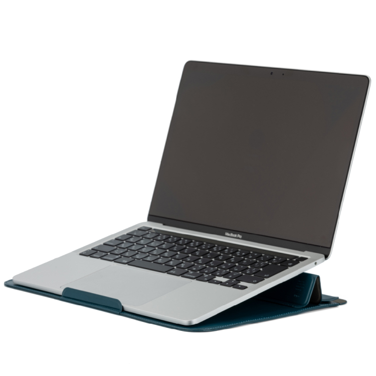 ナカバヤシ スタンドスリップインケース14インチ/ティールブルー SZC-MB1403BL (tm)の商品画像5枚目