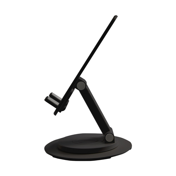 ナカバヤシ　折りたたみスマートフォンスタンド／ブラック　SMA-H008BK　(tm)の商品画像12枚目