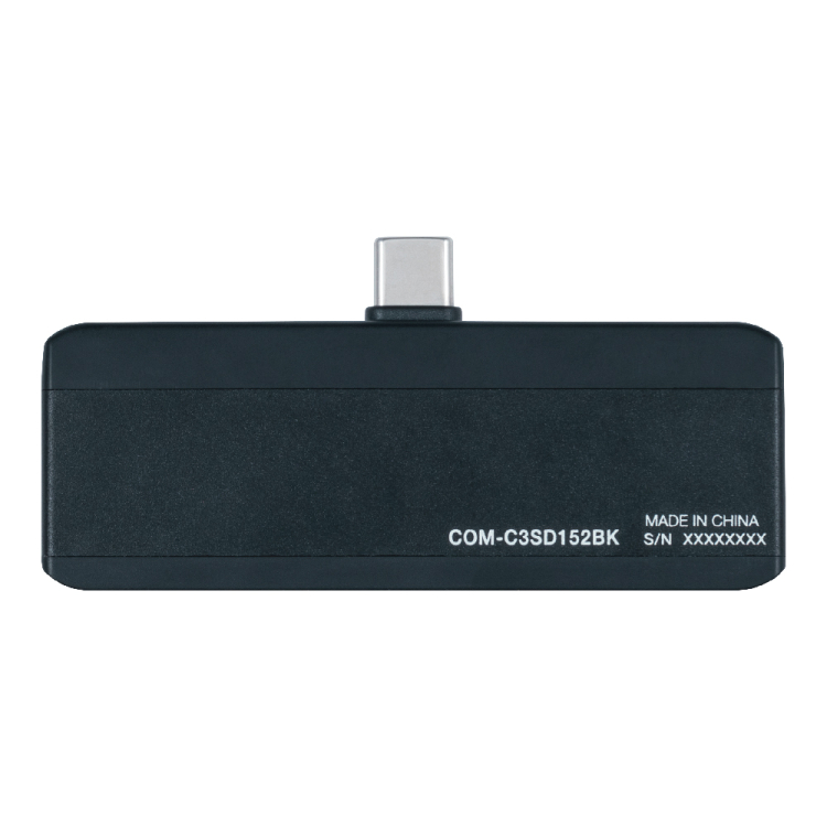 ナカバヤシ　PD対応USB3.2G2　2pコンボハブ（3.5）／ブラック　COM-C3SD152BK　(tm)の商品画像5枚目